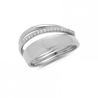 Bague Diamants en Or blanc