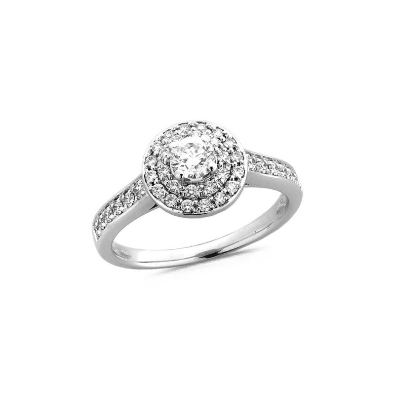 Bague Diamants en Or blanc