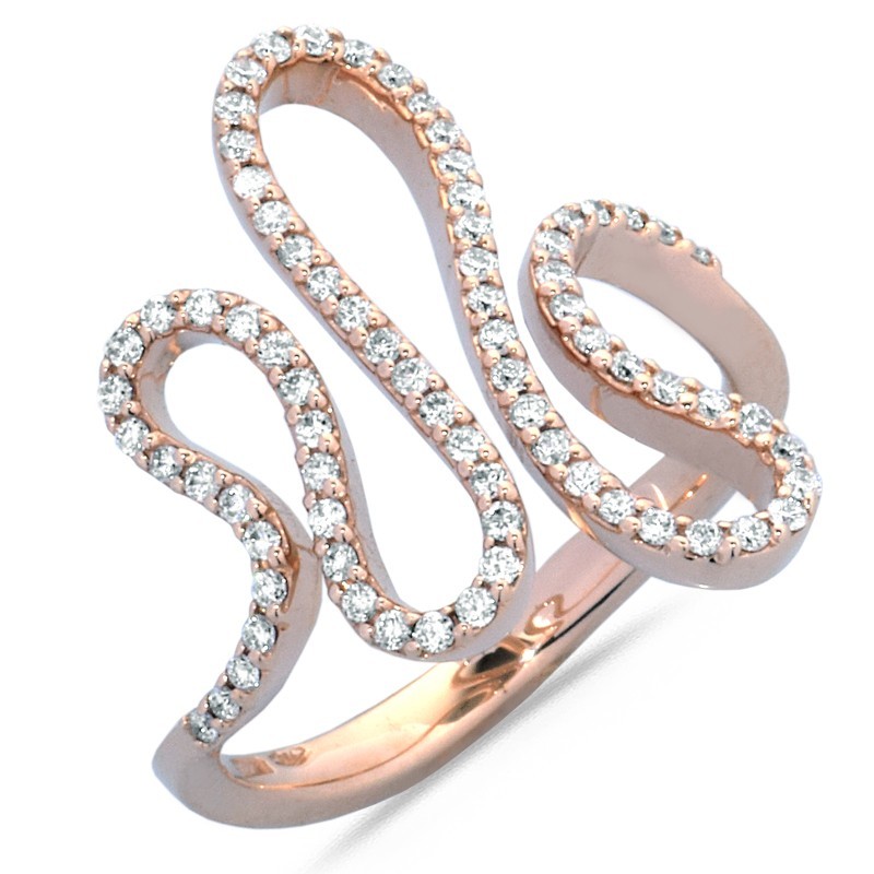 bague fleur diamants 305014
