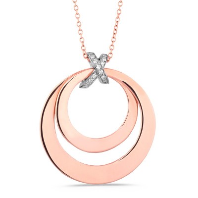 Collier OLYMPE Diamants 0.10Ct en Or Blanc 750Mill. 2