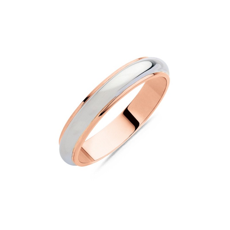 Alliance or blanc et or rose