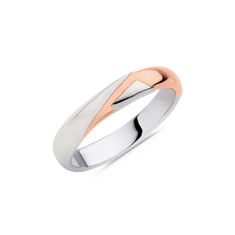 Alliance or blanc et or rose