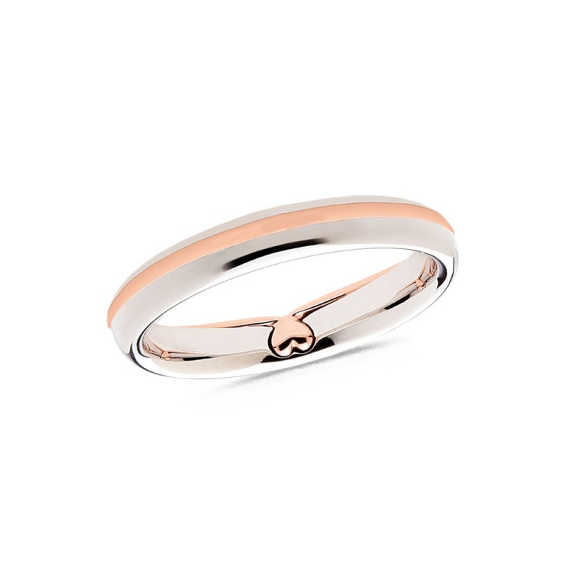 Alliance or blanc et or rose