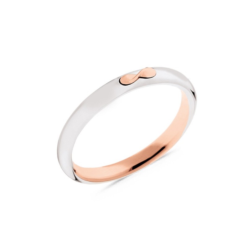 Alliance or blanc et or rose