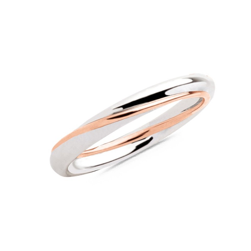 Alliance or blanc et or rose