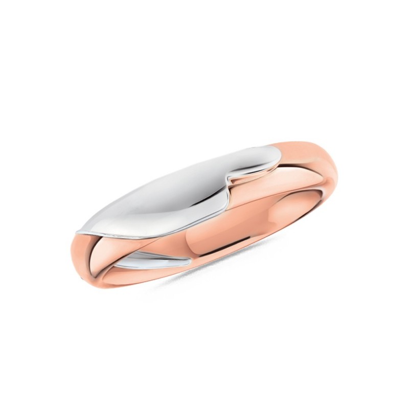 Alliance or blanc et or rose