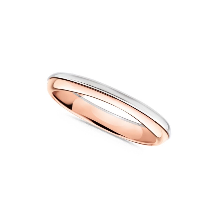 Alliance or blanc et or rose