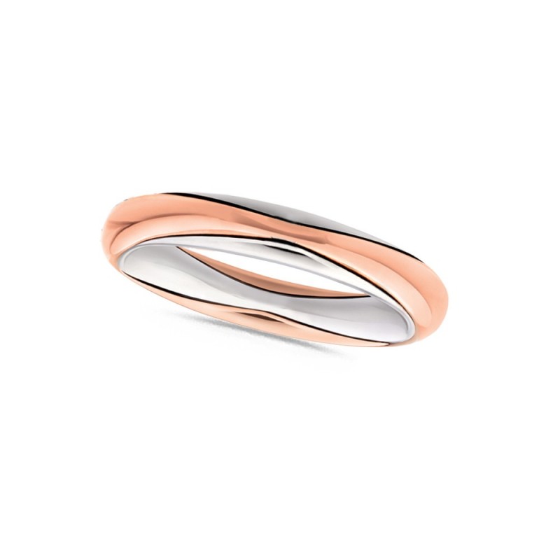 Alliance or blanc et or rose