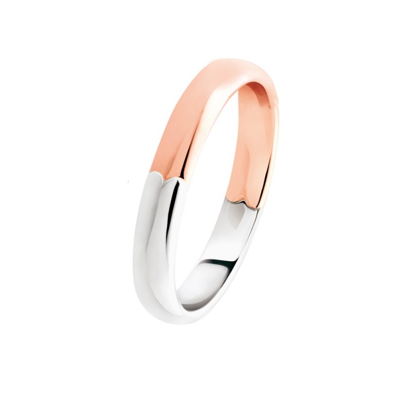 Alliance or blanc et or rose