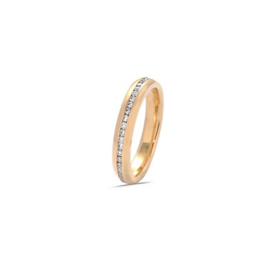 Alliance Tour Complet Diamants 0.45ct En Or Jaune - Taille disponible : 51