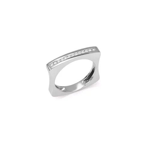 Bague Abonde Diamants 0.15ct en Or