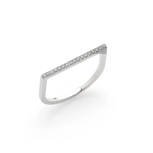 Bague Alissa 17 diamants 0.05ct en Or