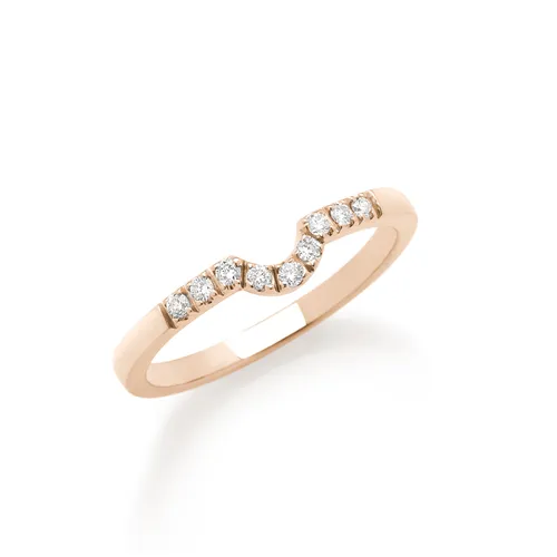 Bague Éole Diamants 0.12ct en Or