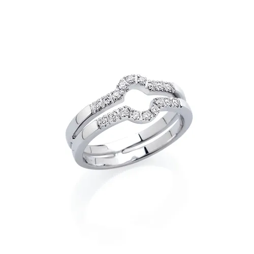 Bague Éole Diamants 0.24ct en Or blanc