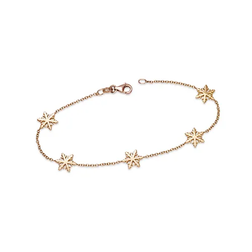 Bracelet Flocons d'Amour en Or rose 750Mill