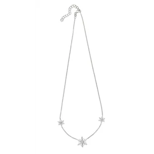Collier Flocon d'Amour Diamants 0.19ct or blanc