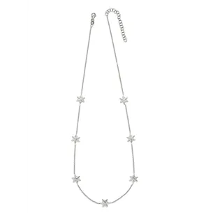 Collier Flocons d'Amour en Or blanc