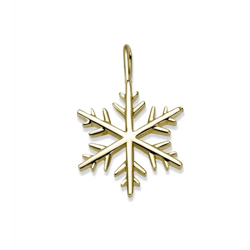 Pendentif Flocon d'Amour en Or jaune