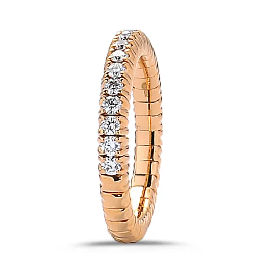 Bague Collection Extensible Or jaune et Diamants 0.34ct