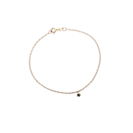 Bracelet La Délicatesse en Or rose 750 mill. serti de diamant