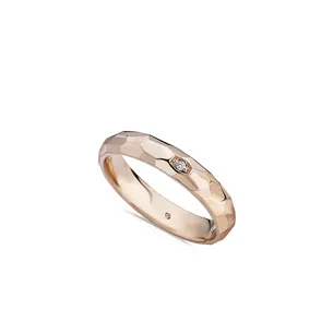 Alliance Diamants 0.01ct En Or Champagne 750 mill.