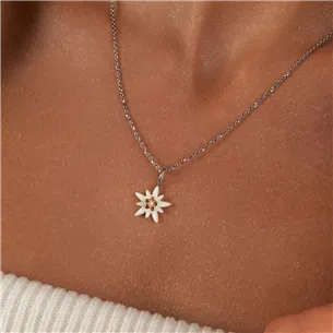 Pendentif en Or Jaune et Argent serti de Citrines 0.07ct et Diamant 0.02ct 2