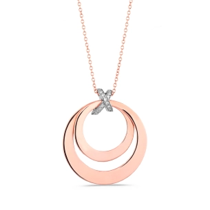 Collier OLYMPE Diamants 0.10Ct en Or Blanc 750Mill.