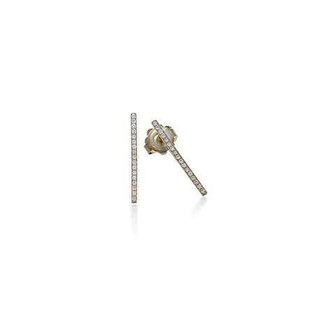 Boucles d'Oreilles Alissa Diamants 0.12ct en Or