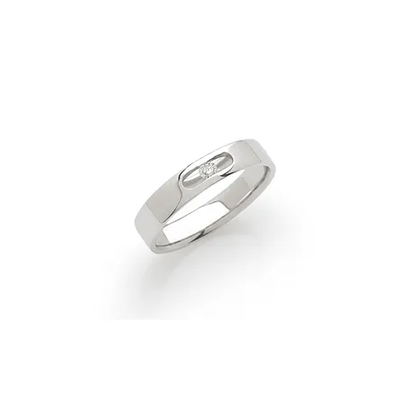 Bague Solitaire Diamant 0.06ct en Or 