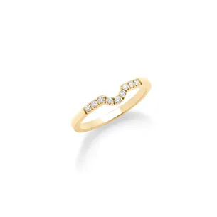 Bague Éole Diamants 0.12ct en Or  2
