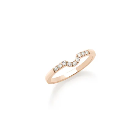 Bague Éole Diamants 0.12ct en Or 