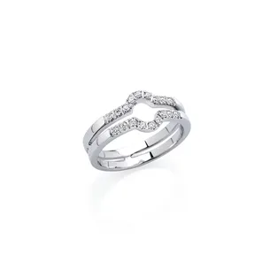Bague Éole Diamants 0.24ct en Or Blanc