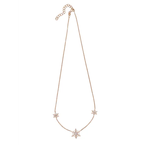 Collier Flocons d'Amour Diamants Or Blanc