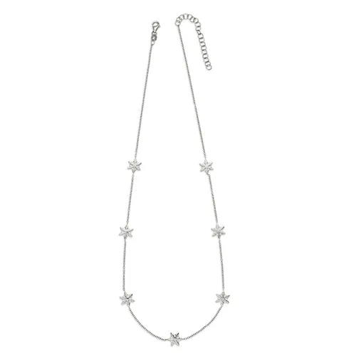 Collier Floconss d'Amour en Or Blanc
