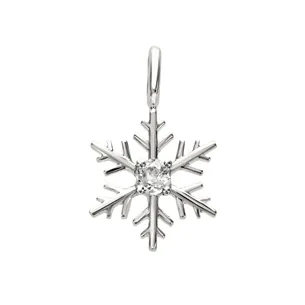 Pendentif Flocons d'Amour Diamant en Or Blanc
