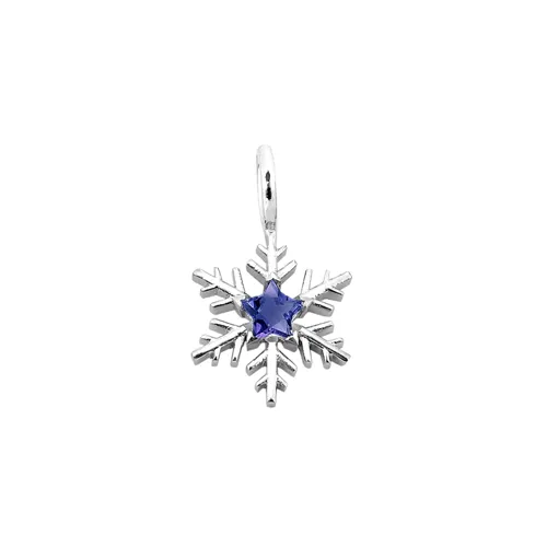 Pendentif Flocons d'Amour Iolite Star en Or Blanc