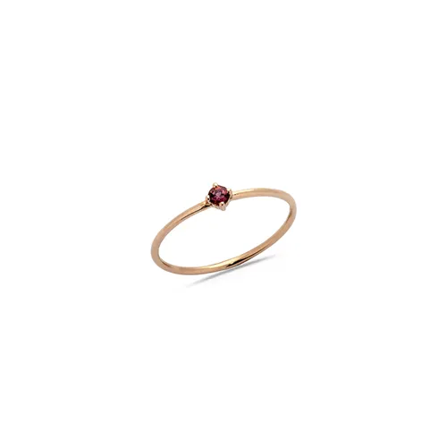 Bague La Délicatesse Tourmaline Rose en Or Rose 750 mill. 