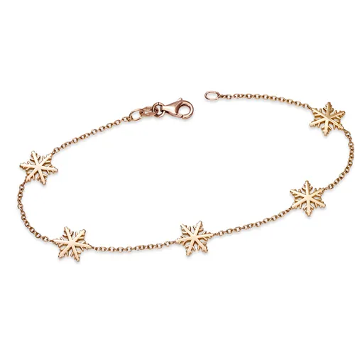 Bracelet Flocons d Amour en Or 