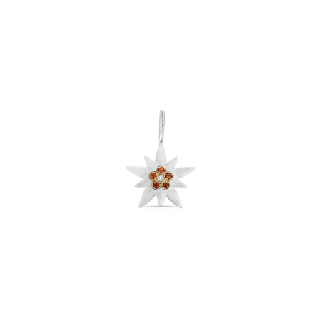 Pendentif Edelweiss émaillé
