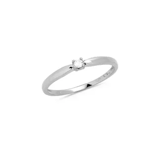 Bague Solitaire Diamant en Or 