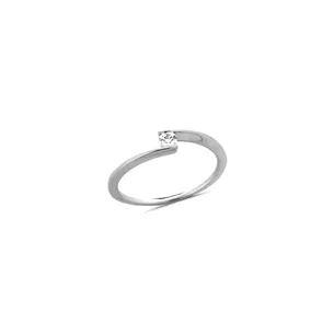 Bague Solitaire Diamant en Or 