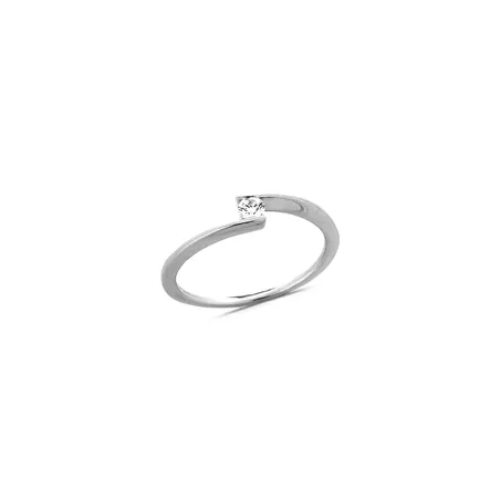 Bague Solitaire Diamant en Or 