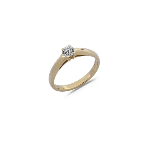 Bague Solitaire Diamant en Or 