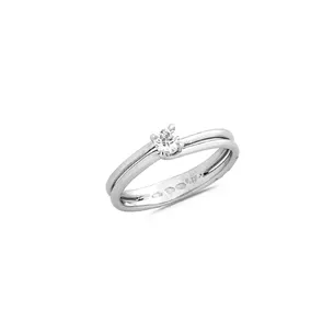 Bague Solitaire Diamant en Or 