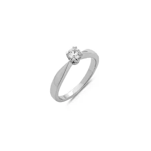 Bague Solitaire Diamant en Or 