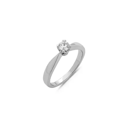 Bague Solitaire Diamant en Or 
