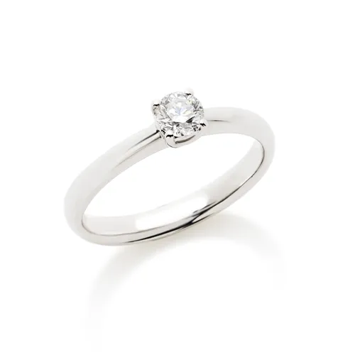 Bague Solitaire Diamant en Or 