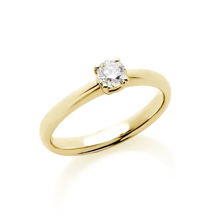 Bague Solitaire Diamant en Or 