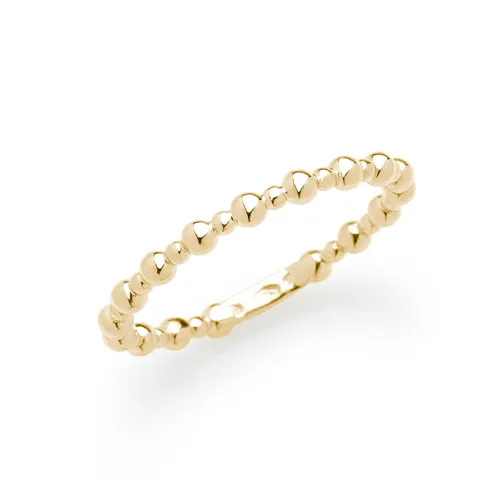 Bague La Délicatesse Perlée en Or Jaune 750 mill. 