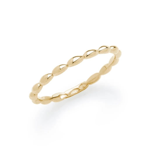 Bague La Délicatesse Olivette en Or Jaune 750 mill. 